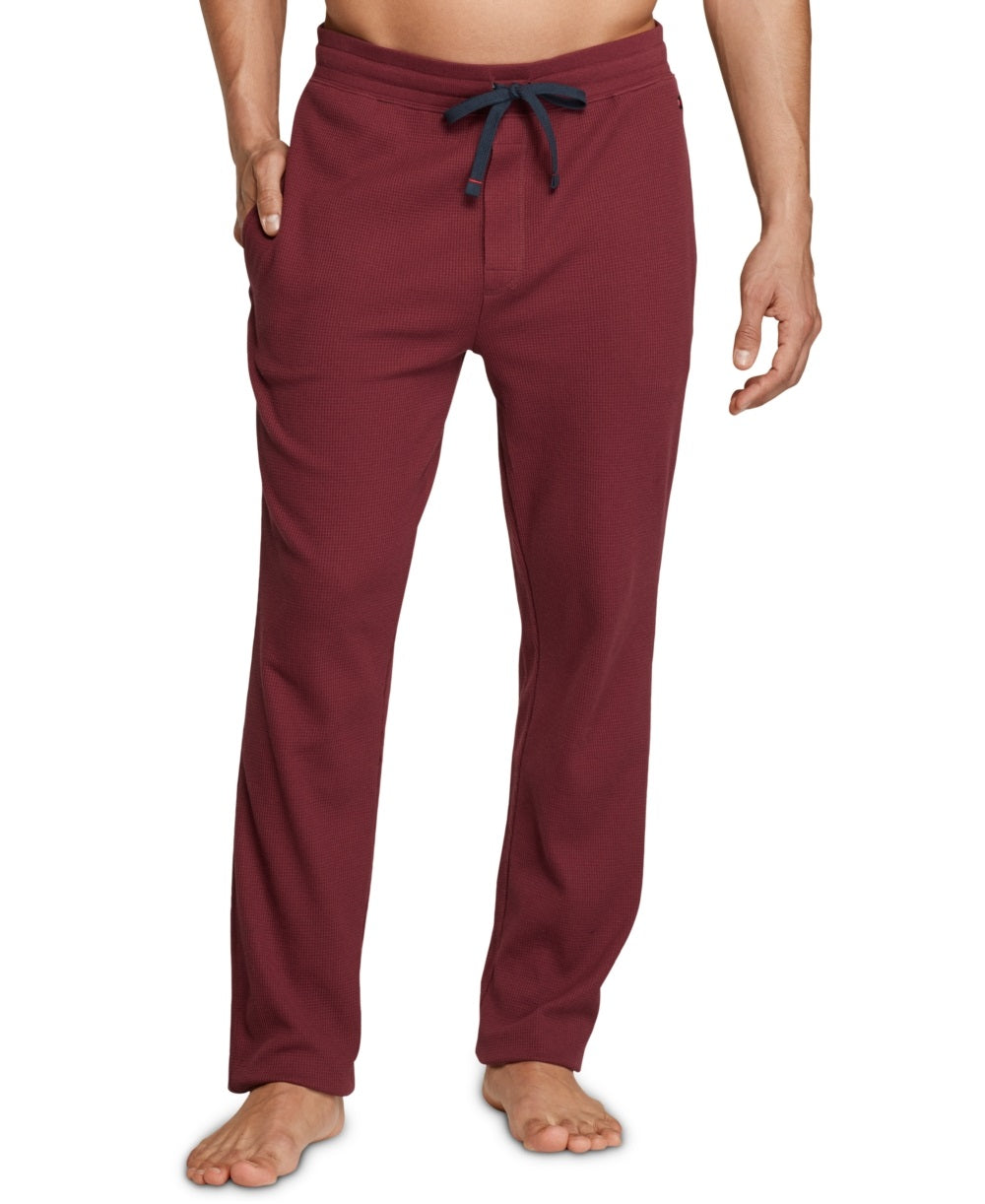 Tommy Hilfiger Men's Thermal Pants Red Size Small
