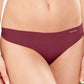 Calvin Klein Women's Invisibles Thong-Panty Rapberry Size S