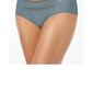 Calvin Klein Women's  Invisibles Mesh-Trim Hipster Gray Size Small