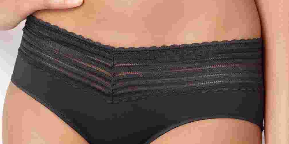 Warner's Women's No Pinching No Problems Lace Hipster Underwear Black Size X-Large