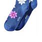 Alfani Men's Snowflake Socks Blue/Black Size One Size