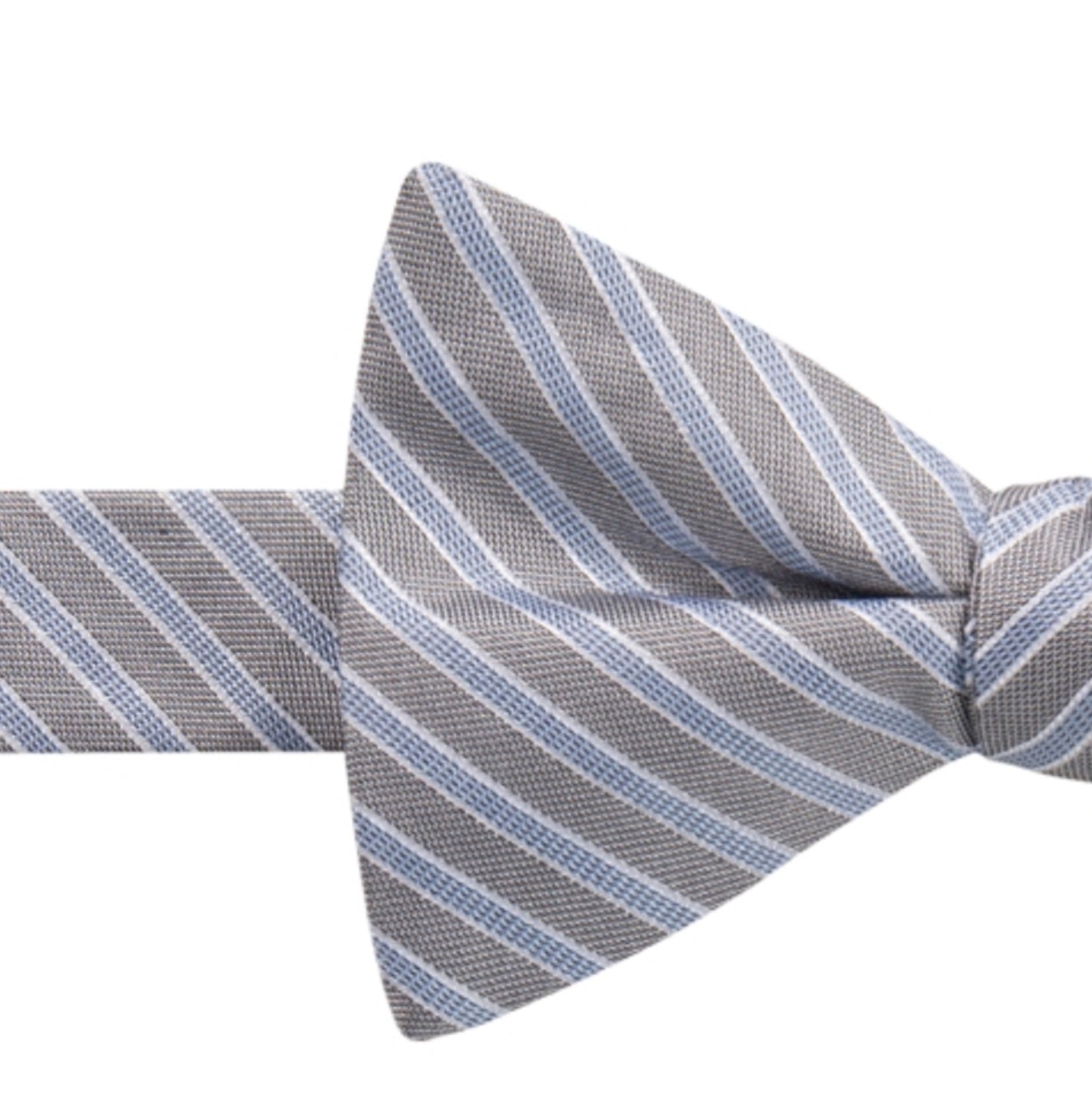 Ryan Seacrest Distinction Men's Juniper Stripe Bow Tie Blue Size One Size
