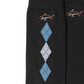 Greg Norman Men's 2-Pk. Argyle Dress Socks Black Size 8-12