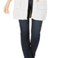Style & Co Women's Striped Chenille Open Front Cardigan BlackSize M
