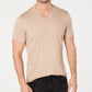 INC International Concepts Men's Heathered T-Shirt Beige Size XXX-Large
