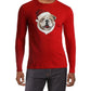 Club Room Men's Santa Bulldog Holiday Party Christmas Top Medium Red Size Large