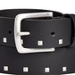 INC International Concepts Men's Small Studded Belt Black Size Small
