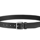 Tommy Hilfiger Men's Embossed Leather Casual Belt Black Size Large