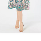 NY Collection Women's Plus Print Jersey Wrap Dress Blue Size 3X