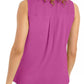 JM Collection Women's Zip Front Utility Top Pink Size Large