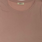 Style & Co Dot-TrimFlutter-Sleeve Top Pink Size Large