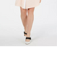 Alfani Women's Petite Tiered Shirtdress Black Size 2 Petite