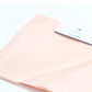 Ryan Seacrest Distinction Men's Pocket Square Peach Textured Solid Silk Orange Size OS