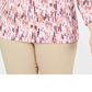 Karen Scott Women's Plus Size Watercolor-Print Top Pink Size 0X