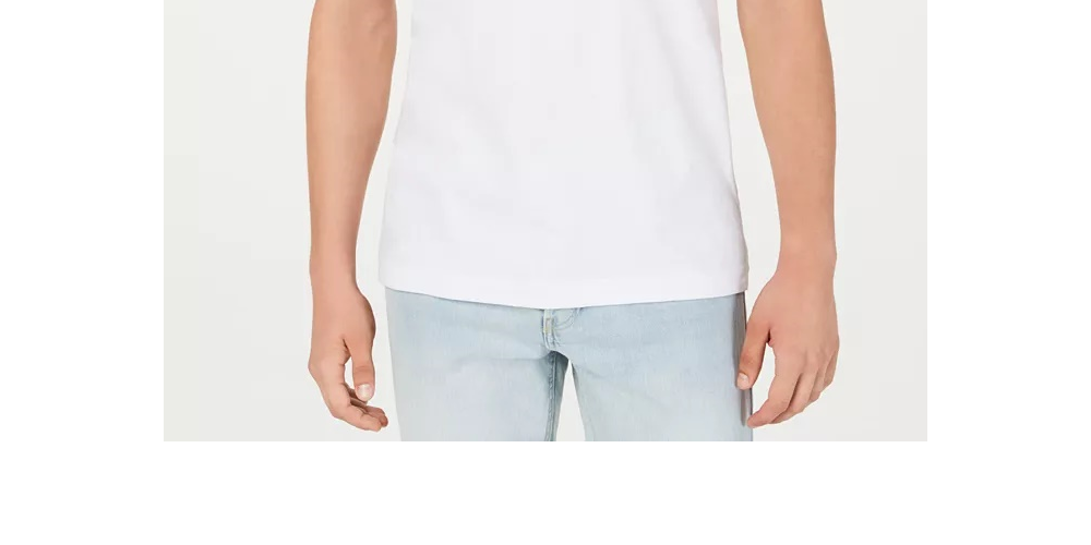 Calvin Klein Men's Logo Graphic T-Shirt -Navy  Size Medium