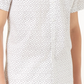 INC International Concepts Men's Owens Printed Shirt White Size Small