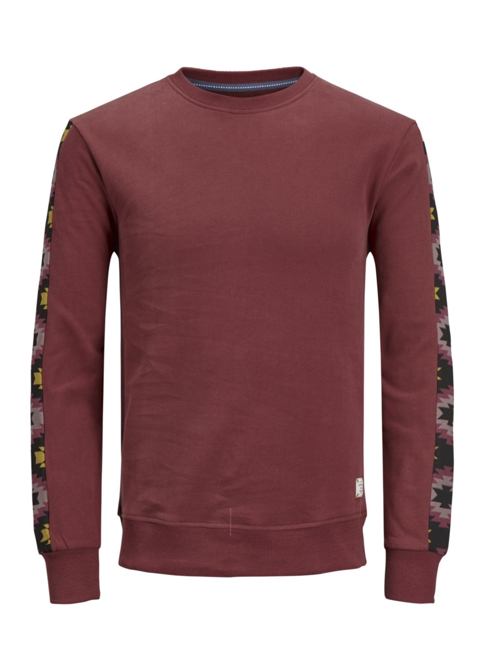 Jack & Jones Men's Originals Crew Neck Sweatshirt Purple Size Medium