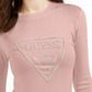Guess Women's Naomi Sweater Pink Size X-Small