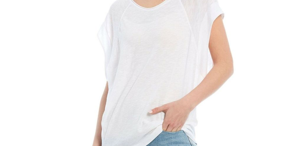 Free People Women's Halo Tee White Size Small