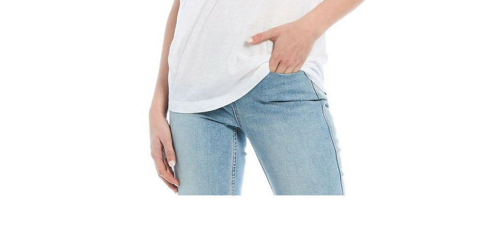 Free People Women's Halo Tee White Size Small