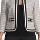 Anne Klein Women's Tweed Separate Jacket Suit Pink- Size 16