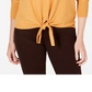 Style & Co Women's  Tie-Front Sweater Beige Size Small