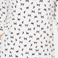 Karen Scott Women's Floral Print Mock Neck Top White Size PL