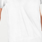 JM Collection Women's Studded Cold Shoulder Top  White Size Small