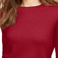 Michael Kors Women's Long Sleeve Crew Neck Sweater Red Size Medium