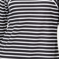Karen Scott Women's Striped Crossover Top Black Size X-Small