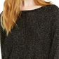 INC International Concepts Women's Metallic Sweater Silver Size Medium