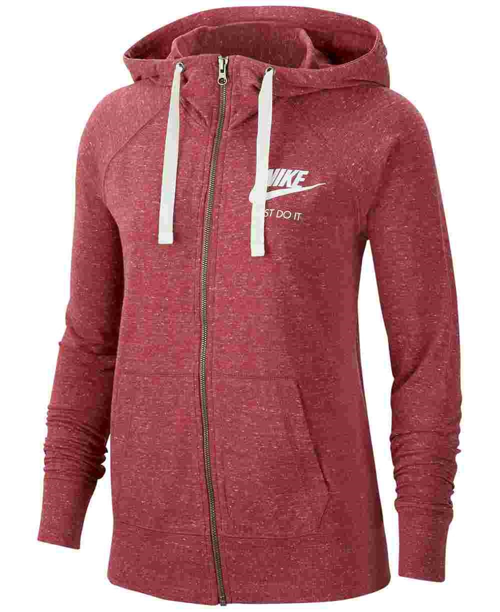 Nike Women's Fitness Running Hoodie Pink Size X-Small