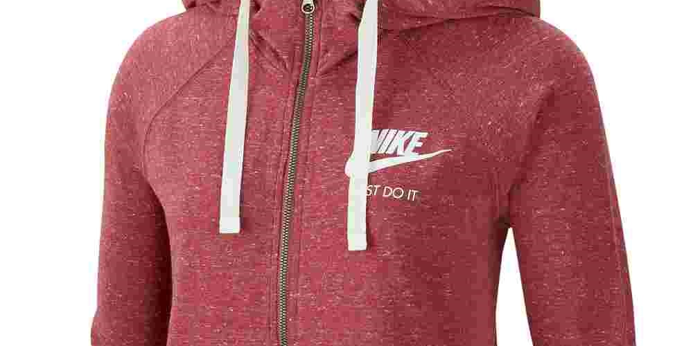 Nike Women's Fitness Running Hoodie Pink Size X-Small