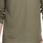 Weatherproof Vintage Men's Waffle Knit Long-Sleeve T-Shirt Green Size XX-Large