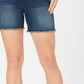 Style & Co Women's Belted Denim Shorts Blue Size 8