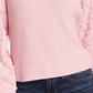 CeCe Women's Bobble-Sleeve Sweater Pink Size Small