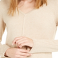 Alfani Women's V Neck Tunic Sweater Brown Size Medium