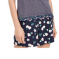 Maison Jules Women's Garden Flutter-Sleeve Top Blue Size Medium