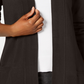 Karen Scott Women's Open Front Cardigan Brown Size Small