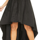 B Darlin Women's Trendy Plus Size High-Low Dress Black Size -22W