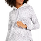 Ideology Women's Sweatshirt Fitness Hoodie White Size Medium