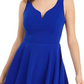 B Darlin Juniors' Sweetheart A-Line Dress Blue Size 11/12