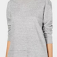 Karen Scott Women's Sport Fleece Sweatshirt Gray Size X-Small