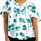 Alfani Women's Shirred V-Neck Dolman-Sleeve Top White Size X-Large