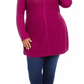Style & Co Women's Plus Size Smalleam-Front Tunic Sweater Purple Size 0X