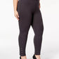 INC International Concepts Women's Plus Leggings High-Rise Stretch Pants Gray Size 20W