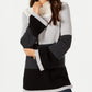 Charter Club Women's Flare-Sleeve Sweater  Black Size X-Small