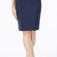 Alfani Women's Ponte Pencil Skirt Black Size 12