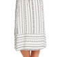 CeCe Women's Ruffle Sleeve Floral Midi Dress White Size Large