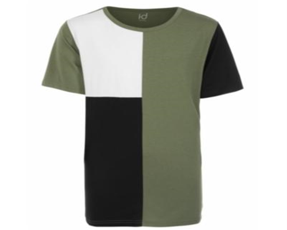 Ideology Big Boy's Colorblocked Tall T-Shirt Green Size XL